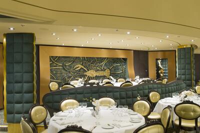 Dining room on MSC Cruises