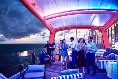 Celebrity Cruises drinks on Magic Carpet