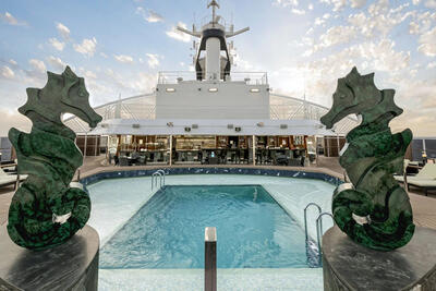 MSC Yacht Club pool