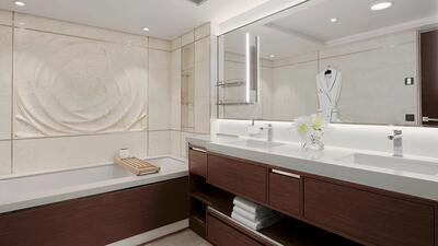 Ritz-Carlton bathroom