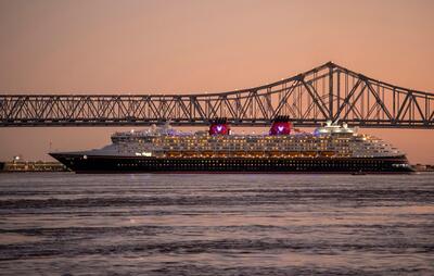 Disney Wonder in New Orleans