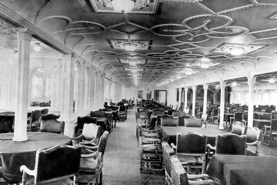 What did people on the Titanic eat onboard? 