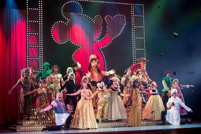 Disney Cruise Line Golden Mickeys show