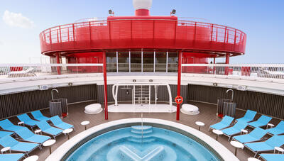 Virgin Voyages pool