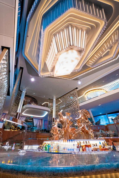 Celebrity Martini bar