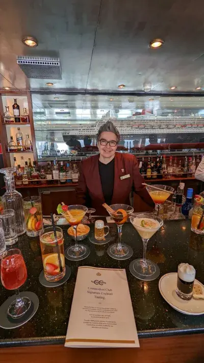 Cocktail tasting