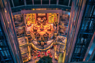 Celebrity Cruise atrium