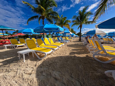 Beach at COcoCay