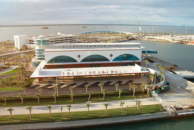 Disney cruise terminal in Port Canaveral