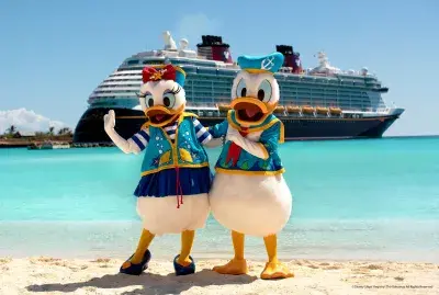 Daisy and Donald at Castaway Cay
