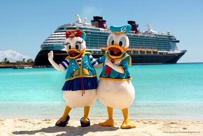 Daisy and Donald at Castaway Cay