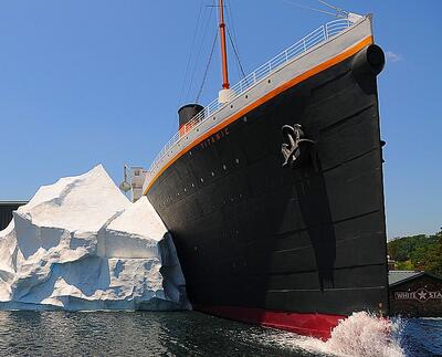 Titanic exhibit