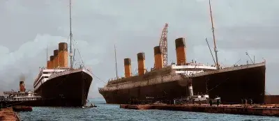 Titanic ocean liner