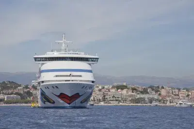 Aida cruise ship front