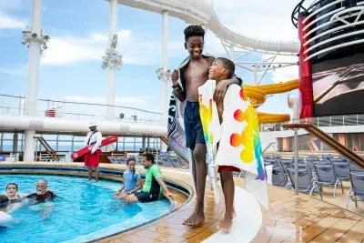 Kids on Disney Cruise
