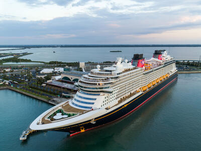Disney Wish in Port Canaveral
