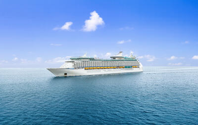 Royal Caribbean cruise ship sailing