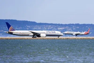 Two airplanes