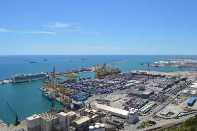 Barcelona port