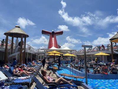 Carnival Pool Deck