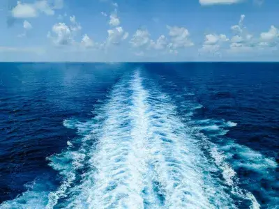 Aft view while at sea