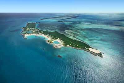 Great Stirrup Cay aerial
