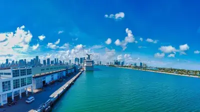 PortMiami ship docked