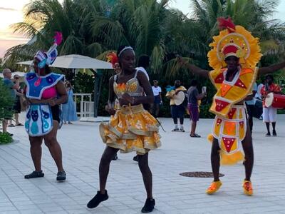 Junkanoo dancers