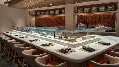 Sushi bar on NCL Prima