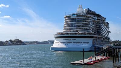 NCL Prima docked