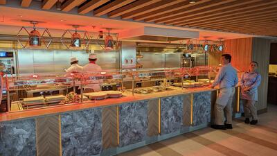 Palomar Kitchen on NCL Prima