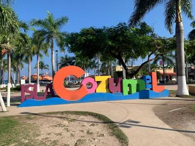 Cozumel sign
