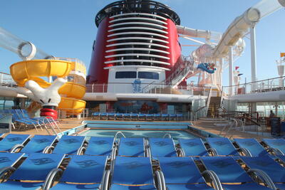 Mickey pool on Disney Fantasy