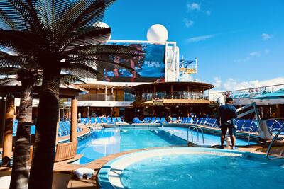 Carnival Pool Deck