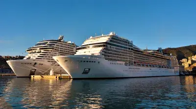 grandiosa and the magnifica in port 