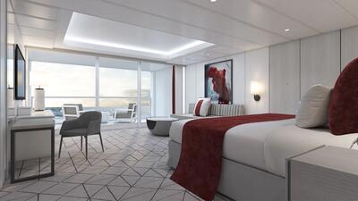 Celebrity stateroom