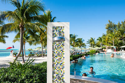 Coco Beach Club Outdoor Shower