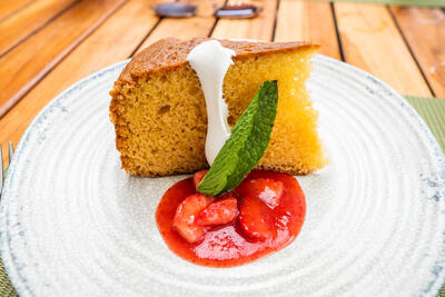 Rum Cake Coco Beach Club