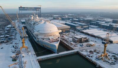 Icon of the Seas Construction