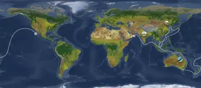 Ultimate Asia Pacific Cruise Map