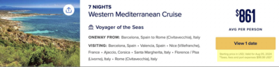 Voyager of the Seas Port Fees