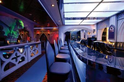 Crypt nightclub on Royal Caribbean