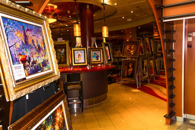 Oasis of the Seas Art Gallery