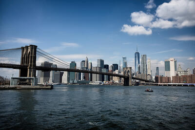 View of NYC from Dumbo