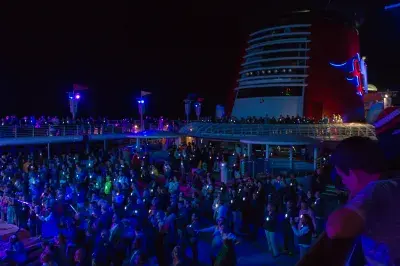 Disney Cruise Line Deck Party
