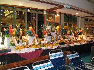 Midnight buffet on Mariner of the Seas