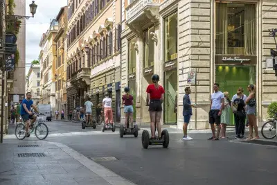 Segway tour (stock image)