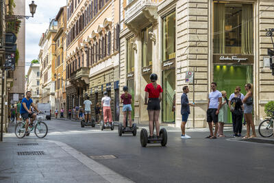 Segway tour (stock image)