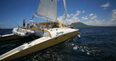 Deluxe Catamaran Sail & Snorkel with Open Bar Carnival Cruise Line