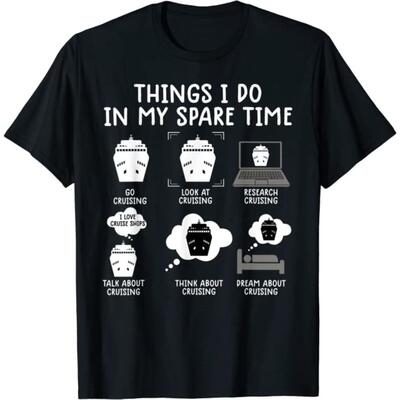 things I do in my spare time t-shirt